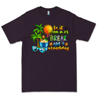 Plum Is It Summer Break Premium Tee - CowhideDigitalArt