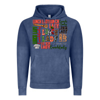 Vintage Denim lunch lady Vintage Hoodie - AdoDesignShop
