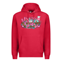 Cardinal breast cancer nurse Premium Hoodie - AdoDesignShop