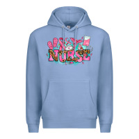 Colony Blue breast cancer nurse Premium Hoodie - AdoDesignShop