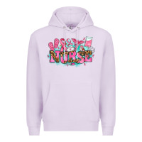Lilac breast cancer nurse Premium Hoodie - AdoDesignShop