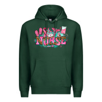 Sports Green breast cancer nurse Premium Hoodie - AdoDesignShop