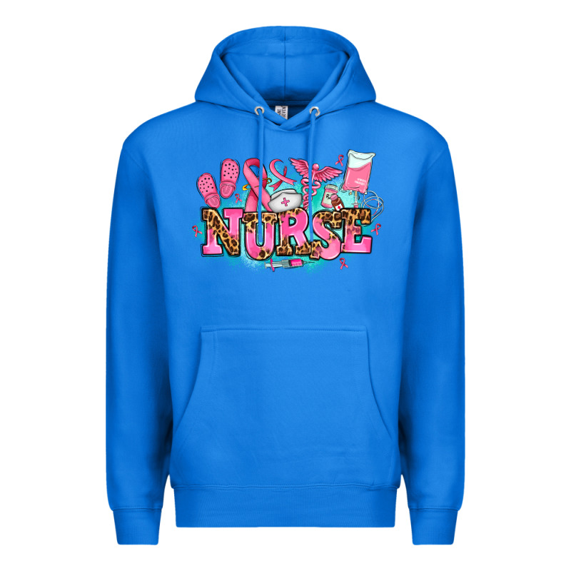 Breast Cancer Nurse Premium Hoodie by AdoDesignShop | Teevron