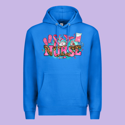 Breast Cancer Nurse Premium Hoodie Designed By Adodesignshop