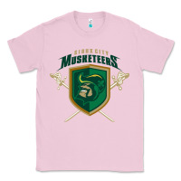 Bubblegum Pink sioux city musketeers Classic Tee - DesigneFamous