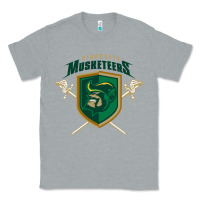 Heather Grey sioux city musketeers Classic Tee - DesigneFamous
