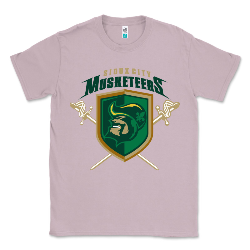 Sioux City Musketeers Classic Tee by DesigneFamous | Teevron