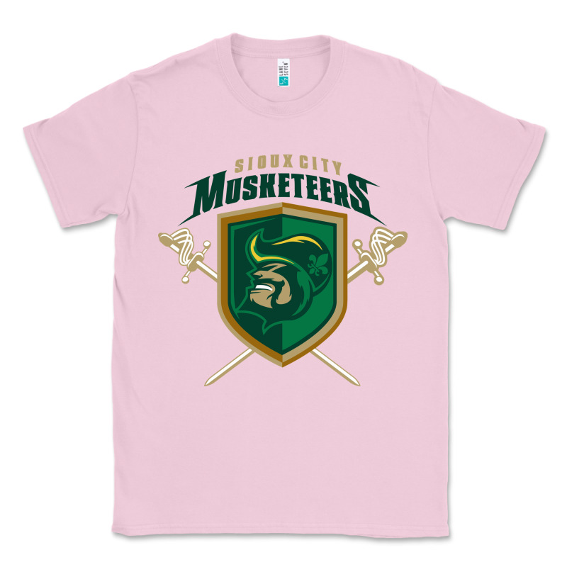 Sioux City Musketeers Classic Tee by DesigneFamous | Teevron