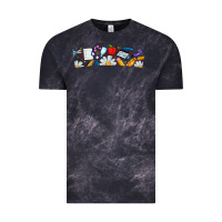 Cloud Black Best Teacher Ever Vintage Tee - CowhideDigitalArt