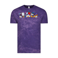 Cloud Purple Best Teacher Ever Vintage Tee - CowhideDigitalArt