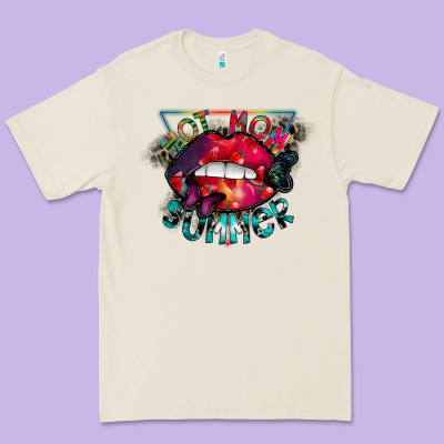 Hot Mom Summer Premium Tee Designed By Cowhidedigitalart