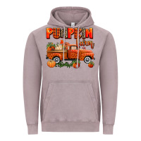 Vintage Zinc pumpkin farm truck Vintage Hoodie - AdoDesignShop