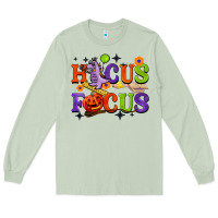 Matcha hocus focus halloween teacher Long Sleeve Tee - BarkalooDesign