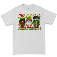 Dove Grey June Teenth Gnomes Premium Tee - CowhideDigitalArt
