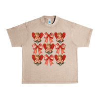 French Oak Valentines Eros and bow Urban Heavy Tee - CowhideDigitalArt