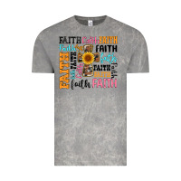 Cloud Rock faith cross Vintage Tee - Artiststas