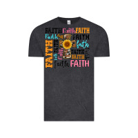 Vintage Black faith cross Vintage Tee - Artiststas
