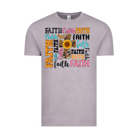 Vintage Zinc faith cross Vintage Tee - Artiststas