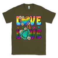 Army Green Western Love LGBTQ Tumbler Classic Tee - BundleAndBundleShop