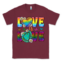 Burgundy Western Love LGBTQ Tumbler Classic Tee - BundleAndBundleShop