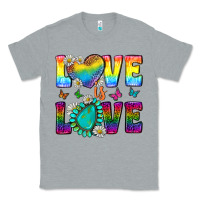 Heather Grey Western Love LGBTQ Tumbler Classic Tee - BundleAndBundleShop
