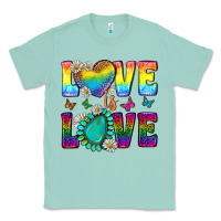 Seafoam Western Love LGBTQ Tumbler Classic Tee - BundleAndBundleShop