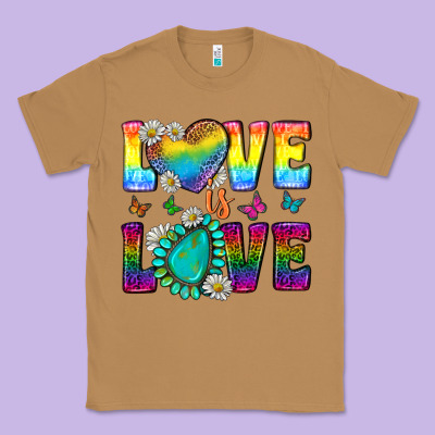 Western Love Lgbtq Tumbler Classic Tee Designed By Bundleandbundleshop