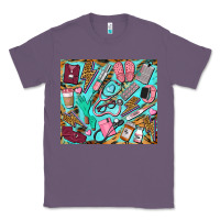 Lavender nurse tumbler Classic Tee - BarkalooDesign