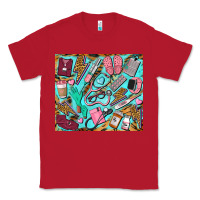 Red nurse tumbler Classic Tee - BarkalooDesign