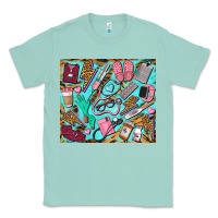 Seafoam nurse tumbler Classic Tee - BarkalooDesign