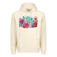 Sandshell breast cancer  coffee cups Premium Hoodie - AdoDesignShop