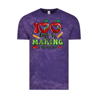 Cloud Purple 100 days of making a difference Vintage Tee - Artiststas