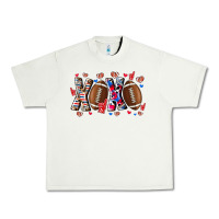 Pistachio Xox Football Urban Heavy Tee - CowhideDigitalArt