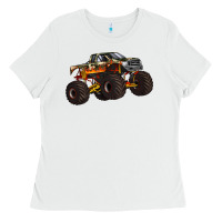 Monster Truck Ladies Tee | Teevron