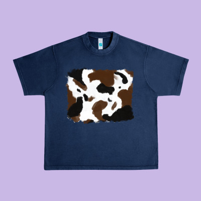 Cowhide Urban Heavy Tee Designed By Ranaportraitstore