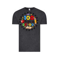 Vintage Black 100 days of school Vintage Tee - Artiststas