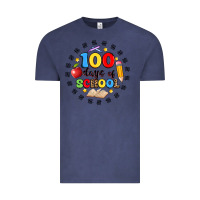 Vintage Denim 100 days of school Vintage Tee - Artiststas