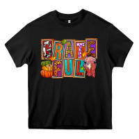 Black grateful thanksgiving Heavy Core Tee - FaDigitalArtStudio