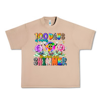 Burro 100 Days Of Making The Whole Class Shimmer Urban Heavy Tee - CowhideDigitalArt
