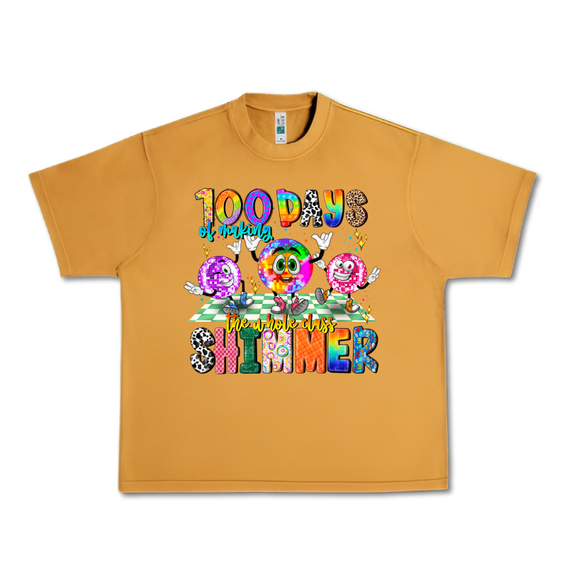 100 Days Of Making The Whole Class Shimmer Urban Heavy Tee by CowhideDigitalArt | Teevron
