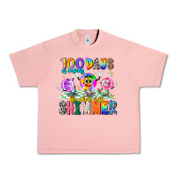 Salmon 100 Days Of Making The Whole Class Shimmer Urban Heavy Tee - CowhideDigitalArt