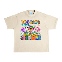 Sandshell 100 Days Of Making The Whole Class Shimmer Urban Heavy Tee - CowhideDigitalArt