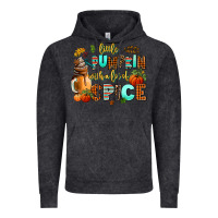 Vintage Black little pumpkin with a lot of spice Vintage Hoodie - AdoDesignShop