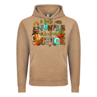 Vintage Coffee little pumpkin with a lot of spice Vintage Hoodie - AdoDesignShop