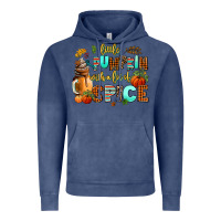 Vintage Denim little pumpkin with a lot of spice Vintage Hoodie - AdoDesignShop