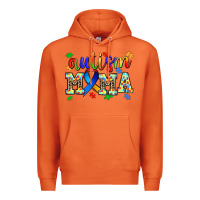 Carrot autism mama Premium Hoodie - AdoDesignShop