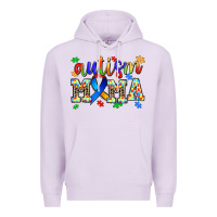 Lilac autism mama Premium Hoodie - AdoDesignShop