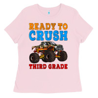 Bubblegum Pink ready to crush third grade Ladies Tee - Artiststas