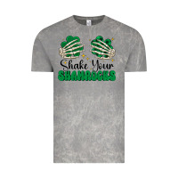Cloud Rock shake your shamrocks Vintage Tee - CowhideDigitalArt