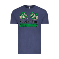 Vintage Denim shake your shamrocks Vintage Tee - CowhideDigitalArt